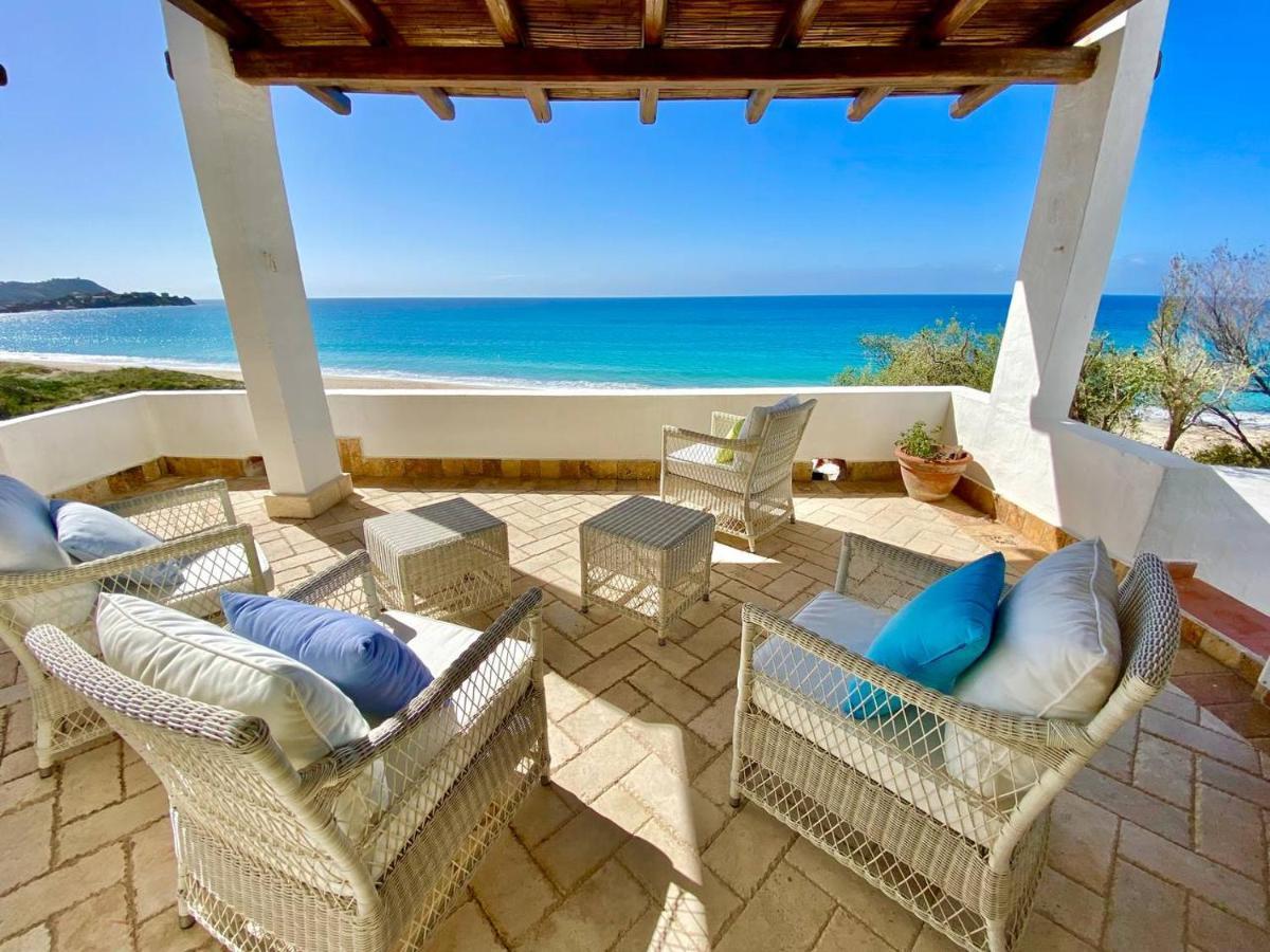 Beachfront House Geremeas Sardegna 아파트 외부 사진