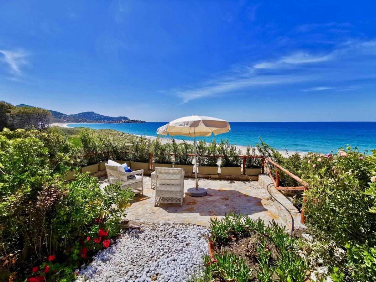 Beachfront House Geremeas Sardegna 아파트 외부 사진